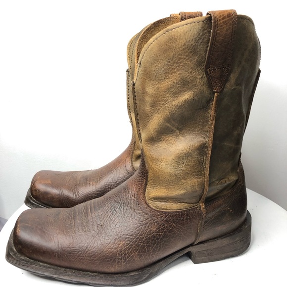 Ariat Rambler Bomber Western Leather Work Cowboy 10002317 Boots SZ 10.5EEE R1 - Picture 3 of 13